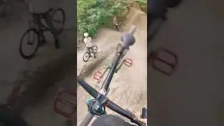 POV action😈 #slopestyle #mtb #tricks #shorts #riding #tailwhip