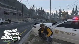 GTA 5 Crazy Police Pursuit Driving Police car Ultimate Simulator chase lspdfr lspd #24