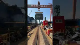 Epic building in South Korea Hyundai heavy industries