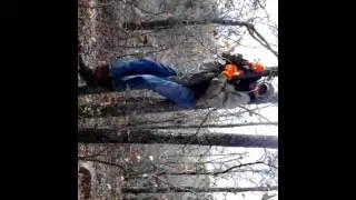 Terrible hunting accident