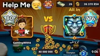 8 BALL POOL 🎱 HACK 40 BILLION  MATCH 😌#8baalpool #hackmodapk