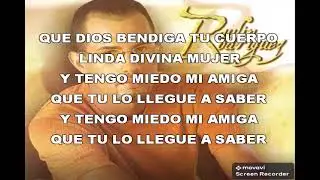 Raulin Rodríguez estoy enamorado de ti karaoke