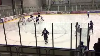 Michael Pitaev: Jungadler Mannheim U14 vs. Kladno CZ, goalie game highlights