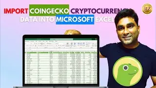 Извлекайте данные о рынке криптовалют из API CoinGecko непосредственно в таблицы Excel | CoinGecko