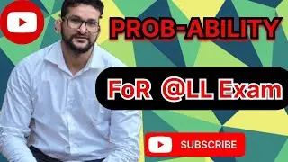  Probability for competitive exam  in 60 Minutes | One Video to Stop Silly Mistakes #gate #math