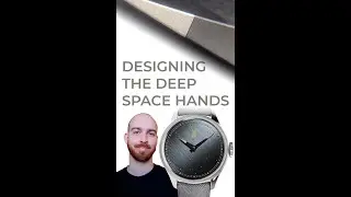Designing a Watch's Hands - O.G Deep Space Series #watches #watchcollector #watchmaking
