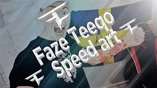 First ever Cartoon Speed art !! @FazeTeeqo