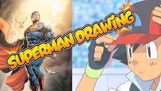 Superman drawing