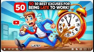 🔥 50 Best Excuses for Being Late to Work &ndash; Funny, Creative & Classic!