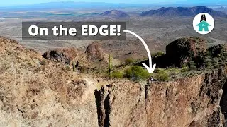 A hard hike with big rewards! Saddle Mountain near Phoenix.