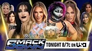 SMACKDOWN||CHARLOTTE & RHEA VS ASUKA & NIA JAX||TIME JAX ATTACKS TIME RIPLEY WITH BECKY'S HELP||