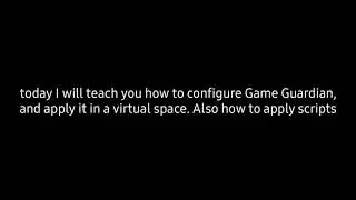 GG tutorial + Virtual space.