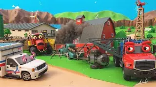 Milo&rsquo;s Sleepy Crash! Brave Trucks Save the Day at the Construction Site 💤🚧