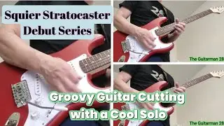 Squier Debut Series Stratocaster Dakota Red Electric Guitar Improvisation 1/26/25