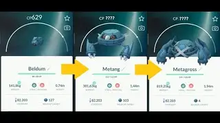 BELDUM evolution into METANG and into METAGROSS in Pokemon GO !!! Trainer Ari