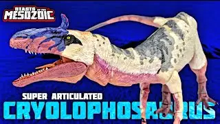 Криолофозавр! Обзор суперсочлененной модели криолофозавра из серии &laquo;Звери мезозоя&raquo;!!!