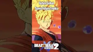 Future Gohan Saves Future Trunks from Janemba #dragonball #shorts #gaming #gameplayvideos #xenoverse
