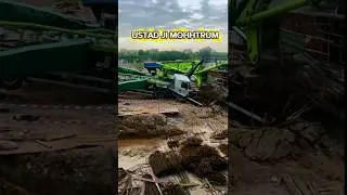 Concrete pumping accident | concrete pump ka accident🚛 #youtubeshorts #concretepump #construction