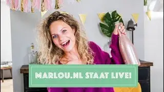 Lancering Marlou.nl en nieuwe missie! 🍾