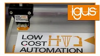 Laserpointing mit Portalroboter | gesteuert durch igus Robot Control