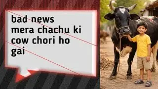 Bad news chachu ki cow chori ho gai