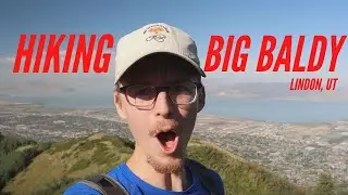 Best Views in Utah Valley?!? Big Baldy via Dry Canyon Trail