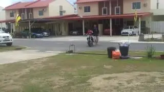 AdiHasmali 1st memories ride Ksr bike from his daddy 12 years old
