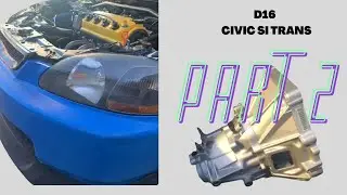 D16 COMPLETE TRANSMISSION REBUILD: PART 2 - DISASSEMBLY