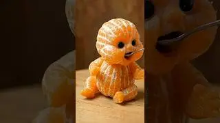 #asmr #cute #asmrfood #funny #foodsounds #ai #animation #foodvideos #baby #babydiet