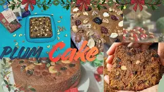 The perfect Christmas plum cake recipe 2025 | super moist and soft plum cake