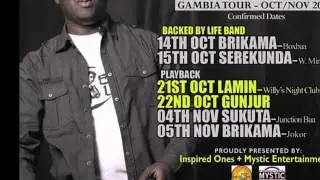 REBELLION THE RECALLER & UCEE - Gambia Tour Promo  - 12016
