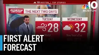 Strong winds already causing damage in Mass., NH