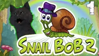 SUPER CAT HELPS SNAIL BOB ON HIS JOURNEY 🐱 Snail Bob 2 🐱 #1