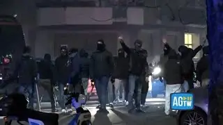 Derby Lazio-Roma, scontri fra ultrà giallorossi e polizia