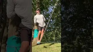 Firework @KatyPerry #slackline #fireworks #chain #balance @MerrellOutside