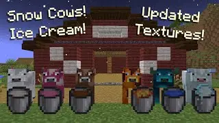 My Cows make Ice Cream now (Fluid Cows Datapack Update)