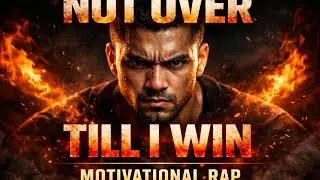 NOT OVER TILL I WIN | Motivational Hip Hop Rap | AI Song | Never Give Up