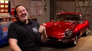 Client Testimonial: Jaguar XKE Candy (Kandy) Apple Red Paint Job
