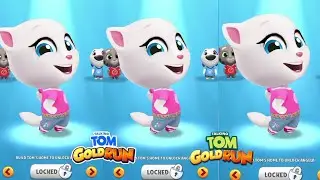 🤩Talking Tom Gold Run Halloween - Agent Angela's Epic Chase in Boss Fight! ( Android iOS Game 🎮🎯)