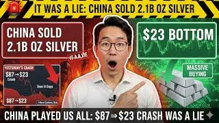 IT WAS A LIE: China Sold 2.1B Oz Silver (I Have Customs Data: $87→$23 Crash Over 8 Days)