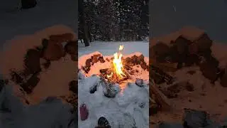 NOTHING beats a winter campfire - Utah!!! #camping #dothingsyoudontwanttodo