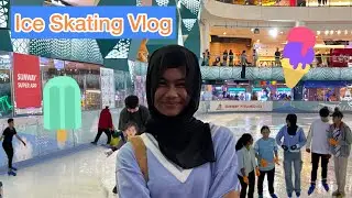 Ice Skating Vlog // Sunway Pyramid Ice Rink // Sports Economic Assignment ☃️❄️⛸️