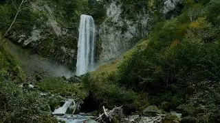 Natural Pink Noise Waterfall | Deep Focus & Calm | 3 Hours