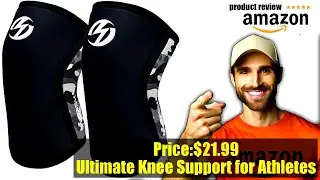 Buy Knee Sleeves (1 Pair), 7mm Neoprene Compression Knee Braces, Great Support for Cross Training,