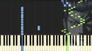 [Terra Formars] OP AMAZING BREAK Piano Synthesia Tutorial