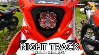 LED Headlights for enduro motorcycles from NIGHT TRACK Endurpo parts /ENDUROZOR review (Turk-Eng)