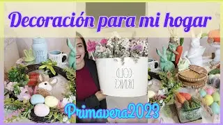 Decoraci&oacute;n para mi hogar primavera2023💐/HAUL DE COMPRAS🌸/Pascua2023🐰/#easter #raedunn 💙🧡Spring decor
