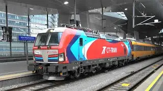 Wien Hbf: MAV START, PKP InterCity, CityShuttle, CityJet Dosto, RegioJet & mehr