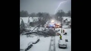 Massive Winter Storm Hits the US: Snow, Power Outages & Travel Chaos!&rdquo; #snow #epicweather #breaking