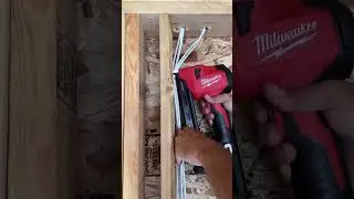 Milwaukee Cable stapler #shorts